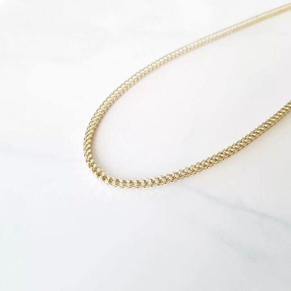 New Real Gold Franco Chain 10K Solid Gold 26 inch - Picture 2 of 4